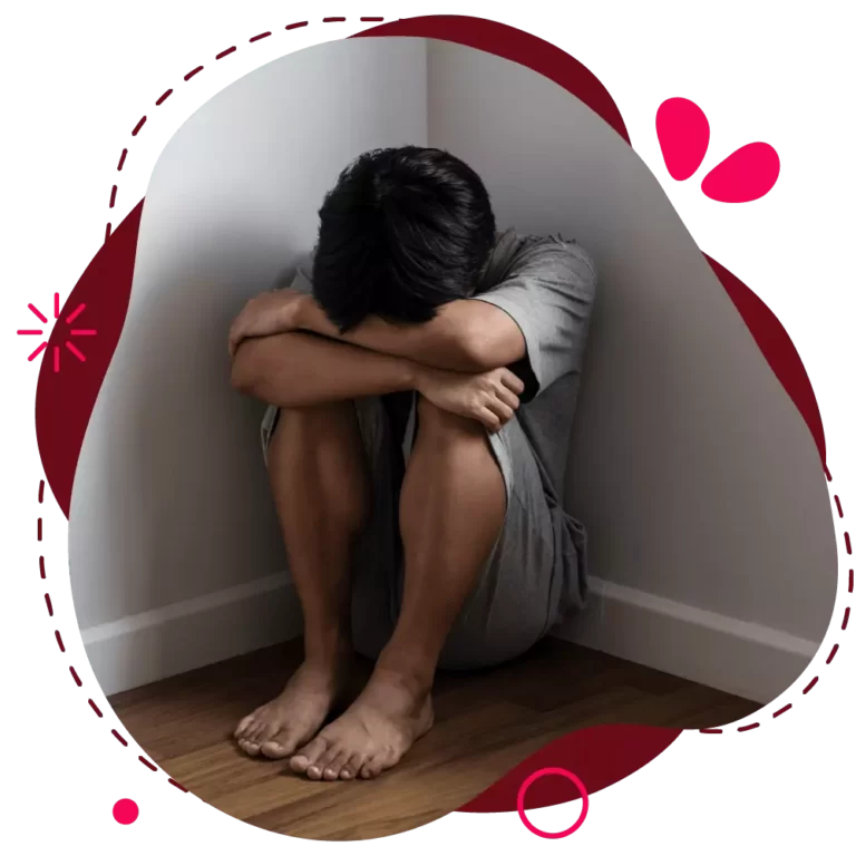 Person in emotional distress seeking help